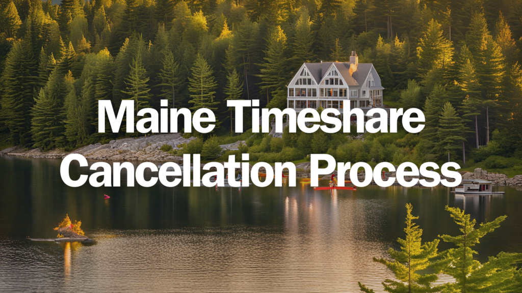 Maine Timeshare Cancellation Process
