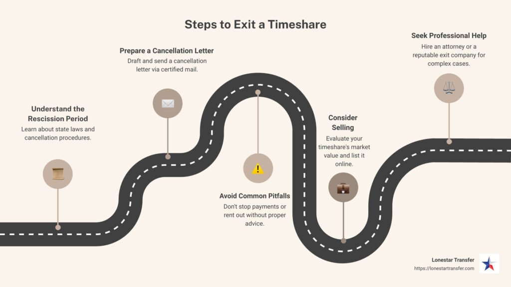 Getting Out of a Timeshare: Steps to Break Free - lonestartransfer.com